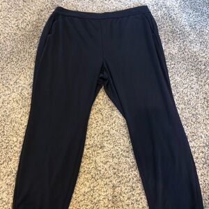 Lane Bryant Navy Blue Stretch Trousers